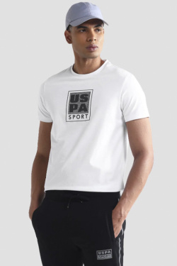 Karpier Markalar  Round neck White T-shirt