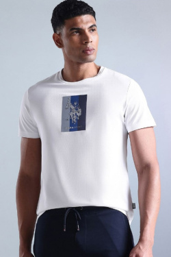 Karpier Markalar  Round neck White T-shirt