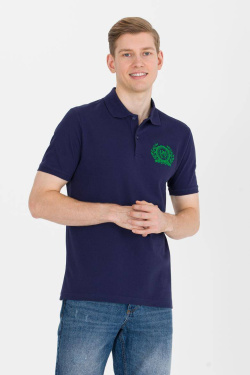 Karpier Markalar  polo neck Dark blue T-shirt