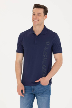 Karpier Markalar  polo neck Dark blue T-shirt