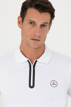 Karpier Markalar  polo neck White T-shirt