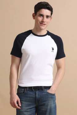 Karpier Markalar  Round neck White T-shirt