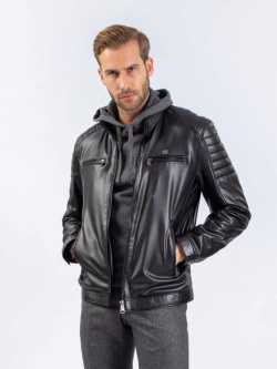 Karpier Markalar  Black Outdoor coat