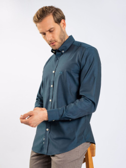Karpier Markalar  Dark blue Casual Shirt