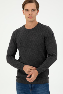 Karpier Markalar  Gray Sweater